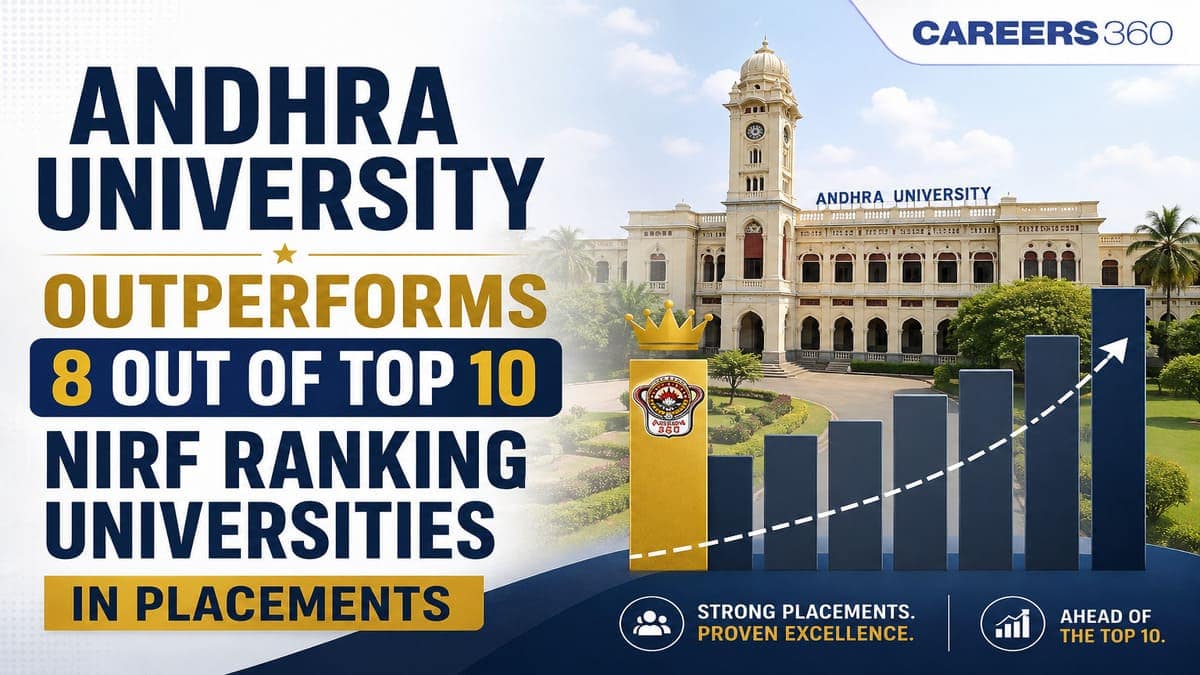 Andhra University Outperforms 8 Out of Top 10 NIRF Ranking Universities in Placements
